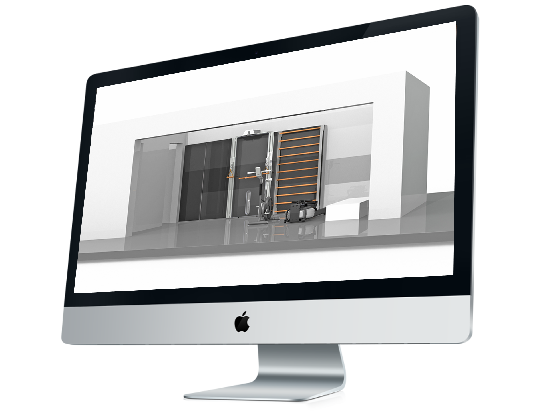 STIL-FIT 3D Zeichnung Homegym